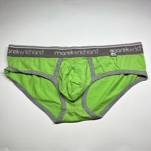 Vibrant Green Men's Briefs Marek Richard